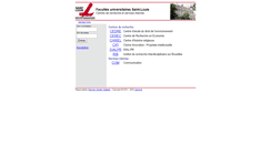 Desktop Screenshot of centres.fusl.ac.be